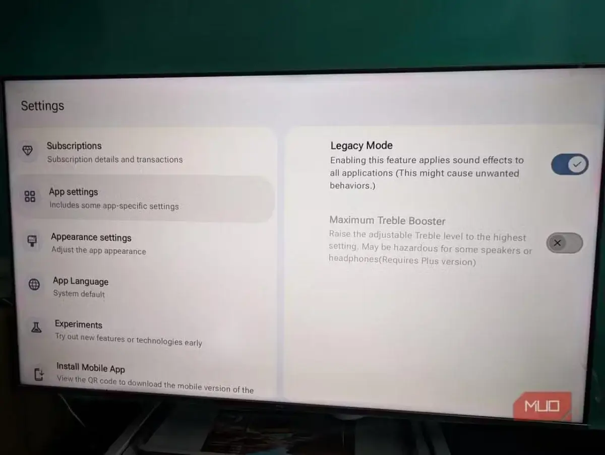 Want to improve your TV's sound without dropping cash on a soundbar? A free app's got your back 9 mode